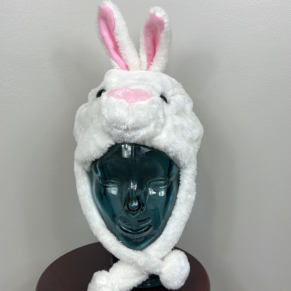 White Bunny Hat